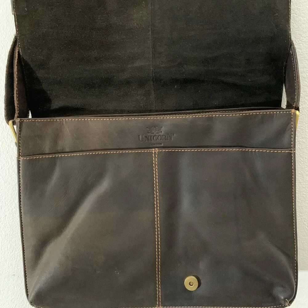Unicorn Real Leather Satchel Bag